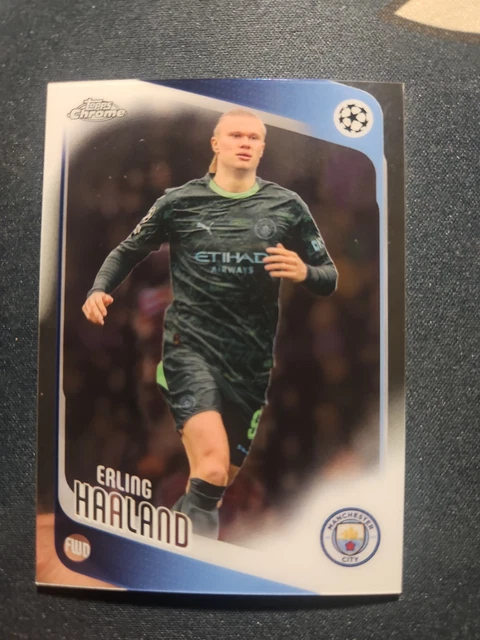 2025-26 Topps Chrome Uefa Club Competitions - Erling Haaland #181