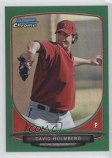 2013 Bowman Chrome Prospects Green Refractor David Holmberg #BCP168 2f9