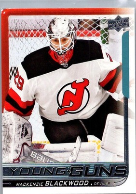2018-19 Upper Deck #210 Mackenzie Blackwood Young Guns