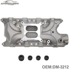Aluminum Intake Manifold For Ford Small Block Windsor Sbf V8 289 302 Dual Plane