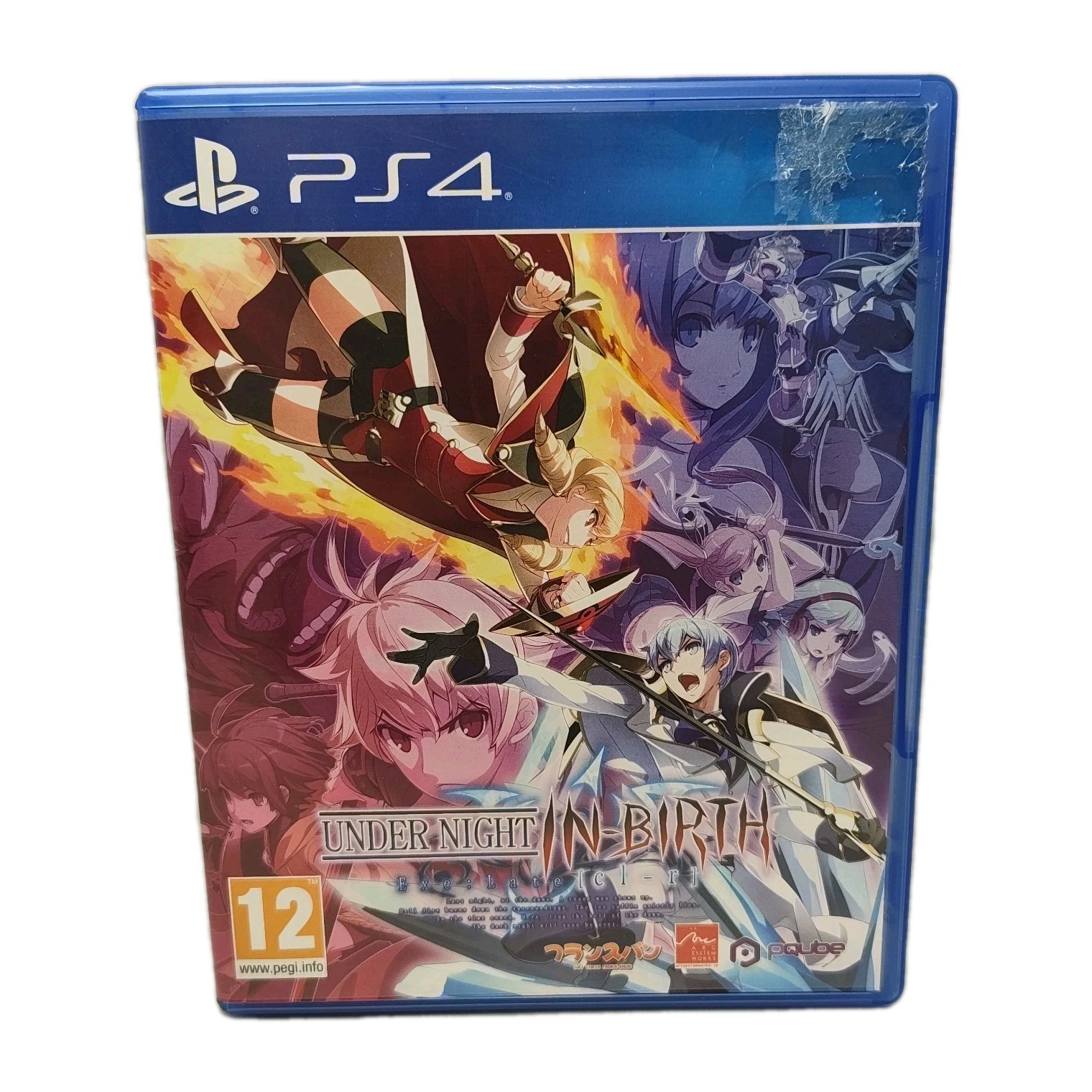 Under Night In-Birth Exe Late CL-R PlayStation 4 PS4 Game
