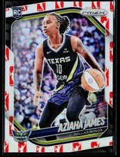 2025 Panini Prizm WNBA #83 Aziaha James WNBA Logo Prizms