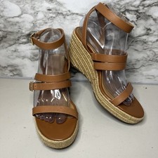 Vionic Women's SABINA Tan Wedge Sandal Size 7.5