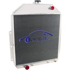 3 Row Aluminum Radiator For Ford F1 F2 F3 Pickup 1942-1952 V8