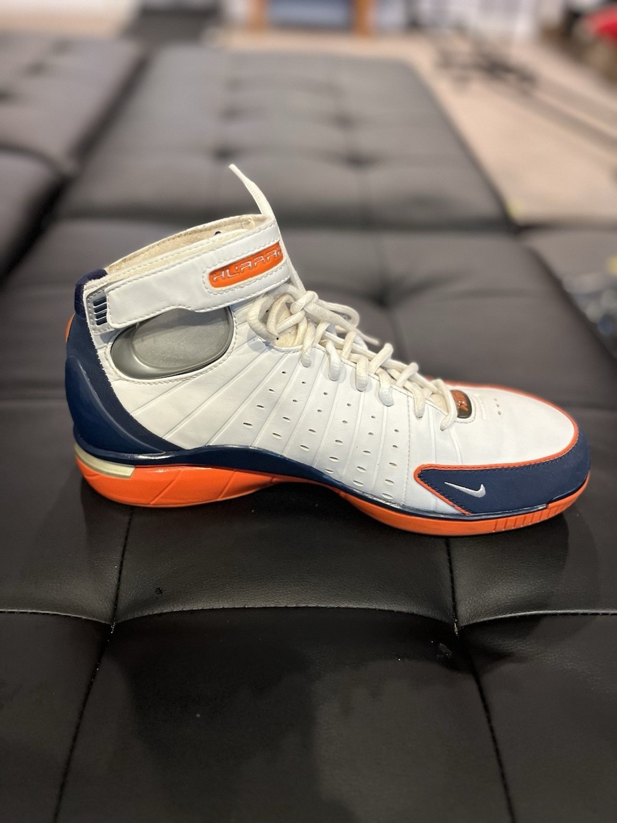VTG Y2K Nike Air Zoom Huarache 2K4 Knicks Colorway White  display picture 3