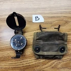 Original WW2 US Army Military W & L E Gurley Troy NY Compass Working