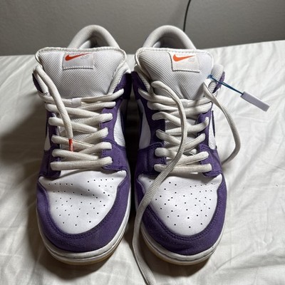 Nike Dunk SB Low Purple Suede Sneakers Size 13 DV5464-500