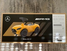 Original Mercedes-Benz Kinderrutscher / Bobby Car AMG GT Sonnengelb NEU Original Mercedes-Benz Kinderrutscher / Bobby Car AMG GT Sonnengelb NEU