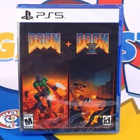 Doom + Doom Ii PS5 Us Limited Run [Games In Multi-Languages] New