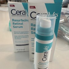 CeraVe Resurfacing Retinol Serum – Post-Acne Marks & Pores Refine Serum 1oz/2 Pc