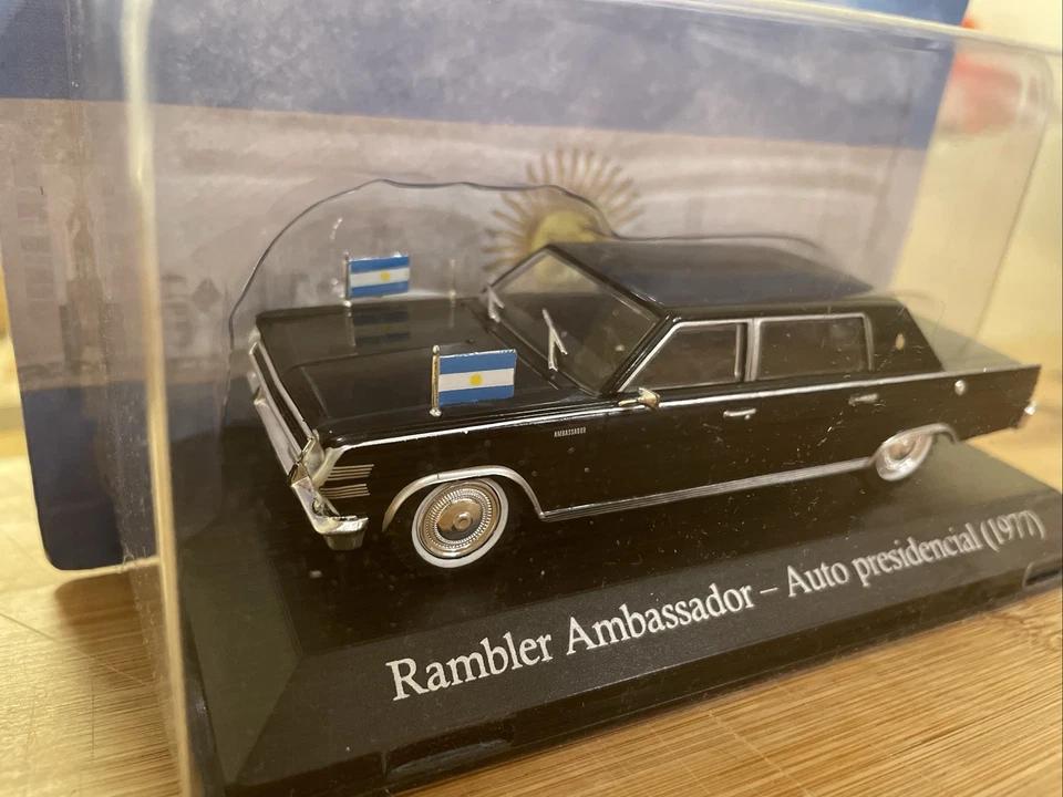 Rambler Ambassador 1977 Auto presidencial 1:43 - Neuf en boîte - Rare - Photo 3/4