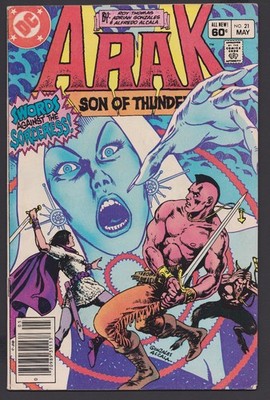 DC COMICS 1983 ARAK SON OF THUNDER #21