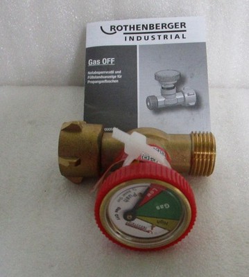Rothenberger Gas Off Sicherheitssystem für Propangasflaschen - 1500004960