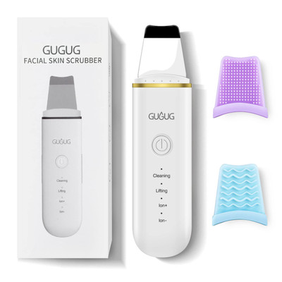 Ultrasonic Skin Scrubber 4 Modes Blackhead Remover Pore Cleaner