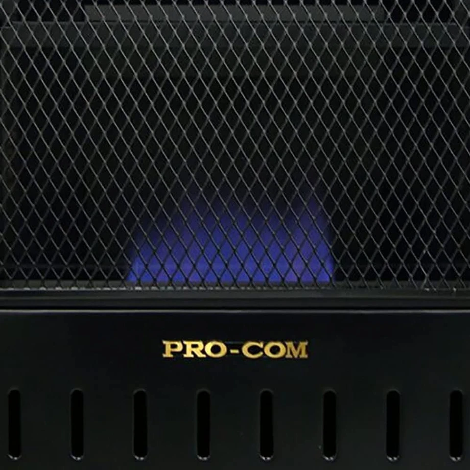 ML100TBAHR Ventless Propane Gas Blue Flame Space Heater with Thermostat C - Image 4 of 4