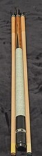 1970's Vintage Meucci Originals MO-4 Pool Cue - Refinished by Meucci Brass Pin