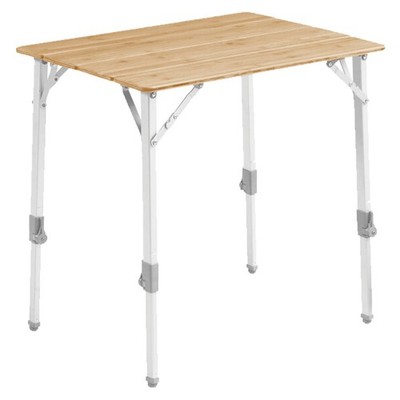 OUTWELL CUSTER TISCH KLEIN PREMIUM CAMPINGTISCH KOMPAKT KLAPPBAR BAMBUSPLATTE