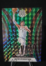 2024-25 Panini Mosaic - Elevate Victor Wembanyama #11 Green Mosaic Prizm
