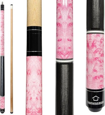 HomeSeason 58 inch Pool Cue Stick 13mm Tip Billiard Cue Sticks, Perfect for Prec