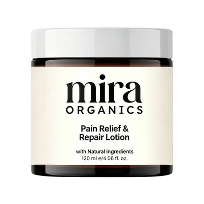 Mira ORGANICS Pain Relief & Repair Lotion With Natural Ingredients Care 120ml