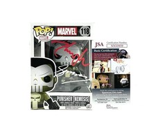 Punisher Signed Funko Pop 118 Comic Creator Gerry Conway Thomas Jane Marvel JSA
