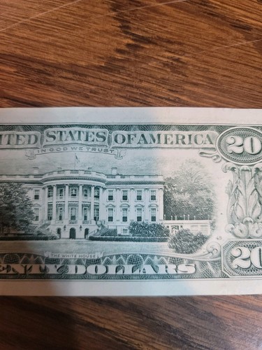 1993 uncirculated $20 Twenty Dollar Bill Federal Note **READ DISCRIPTION** - Picture 9 of 13