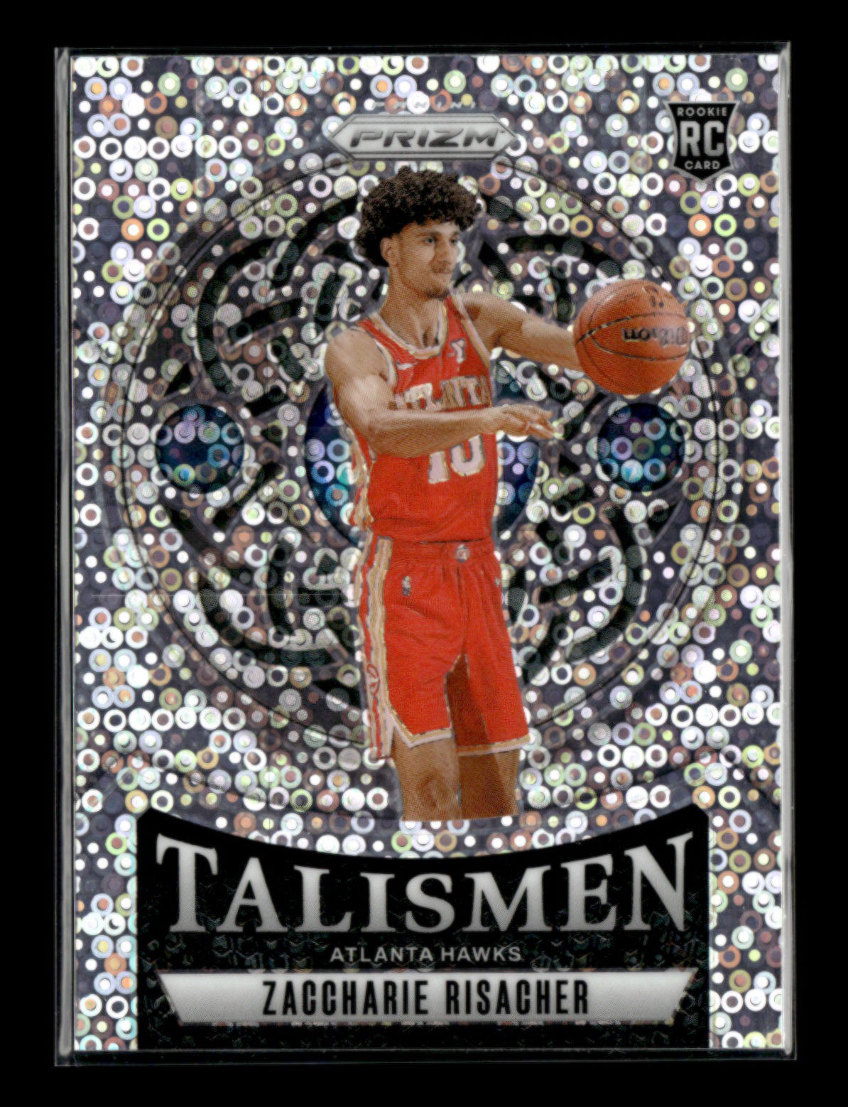 Zaccharie Risacher 2024-25 Panini Prizm Basketball Talismen RC Fast Break [dav3