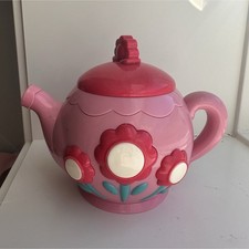 Battat Play Circle Pink Flower Toy Teapot Pretend Play HI80000-D2