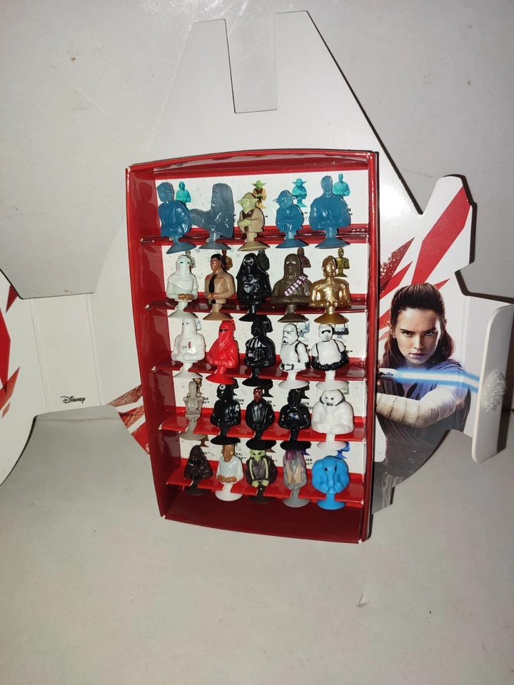 COFFRET FAUCON MILLENIUM - 25 MICRO POPZ - STAR WARS -COMPLET BEL ETAT- LECLERC - Photo 2/4