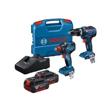  Bosch Pro Twin Pack 18V 2 x 5.0Ah Li-ion Drill & Impact Driver BSH615990M71
