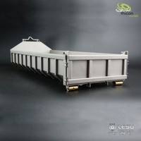1:14 Abroll-Mulde Flach Aus V2A Lesu / Thicon-Models