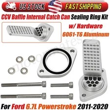 For Ford 6.7L Powerstroke CCV Baffle Internal Catch Can Diesel Remove Kit 11-20