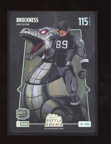 2026 Bo Jackson Battle Arena `BROCKNESS` BROCK BOWERS Steel Battlefoil BF-259