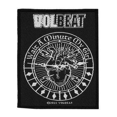 Volbeat Wait A Minute My Girl Patch NEW OFFICIAL