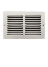 10 In. X 6 In. White Stamped Return Air vent grille Box of 20 Units - NEW