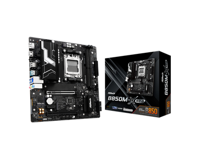 ASRock B850M-X R2.0 AM5 Micro-ATX Motherboard: AMD Ryzen 9000/8000