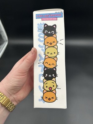 CAT-ASTROPHE Cat Stacking Game Family Fun - Complete NEW