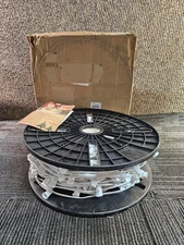 Brightown Commercial C7/E12 500' Christmas Light Sockets Spool 12" Spacing White