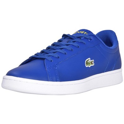 Lacoste Men's Carnaby-Pro-123 Sneakers Dark Blue/White Low Top Sz. 13