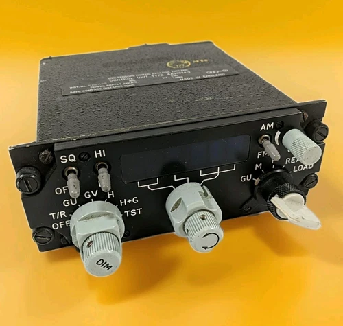 Puma Helicopter Radio Control Unit Type AA34024-3 Aircraft Aviation TV FILM PROP