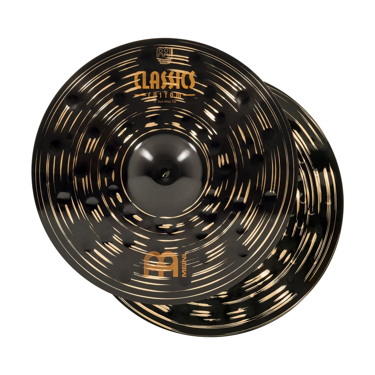 Meinl Classics Custom 14 inch Dark HiHat Cymbals (NEW)