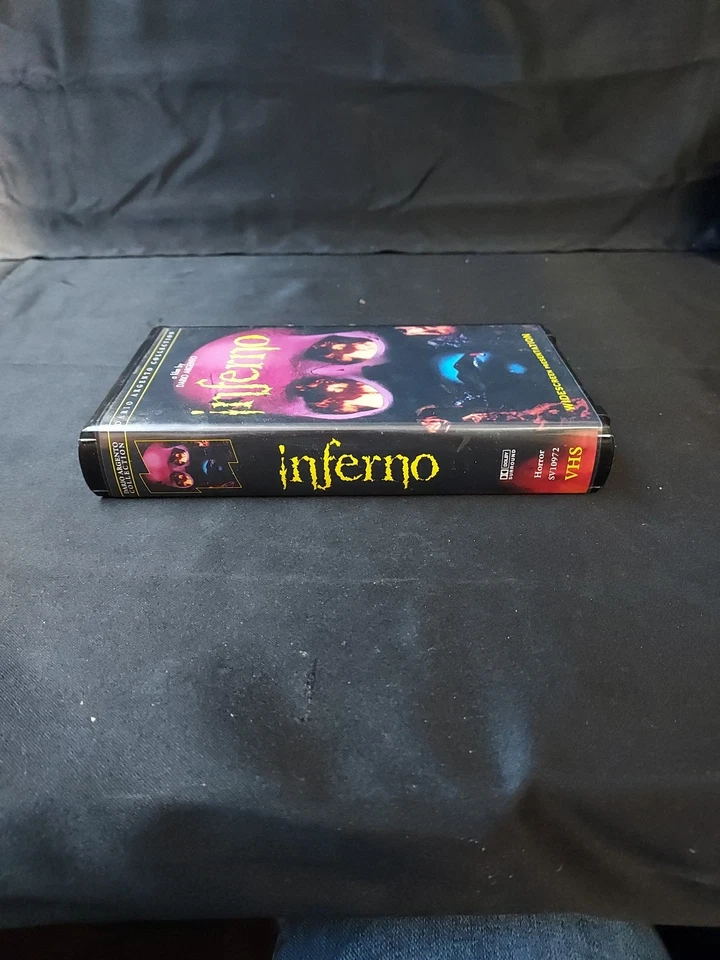 Dario Argento Inferno VHS Widescreen Presentation Clam Shell Case Year 2000 - Image 3 of 4