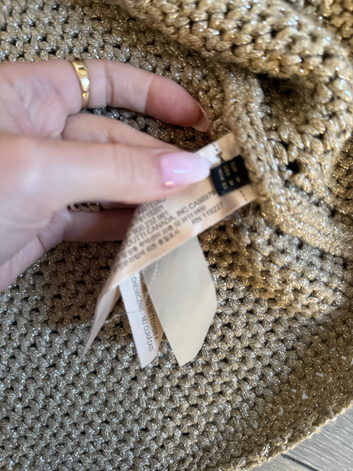 Massimo Dutti Stunning Cardigan Size Medium Gold Limited Sold Out image 4