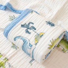 100% Cotton 6 Layers Breathable Muslin Baby Blanket Newborn Wrap Bath Towel