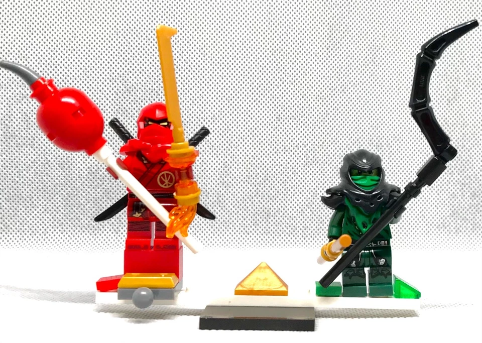 NINJAGO WORLD © MORRO GREEN LLOYD MOC + KAI EVIL DRAGONS RISING LEGO GENUINE - Image 2 of 4