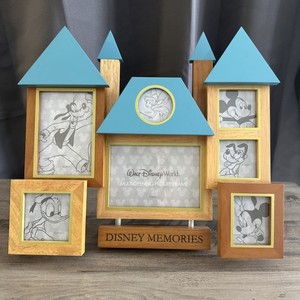 Walt Disney World Vintage Castle Multi Picture Frame BRAND NEW IN BOX Early 2000