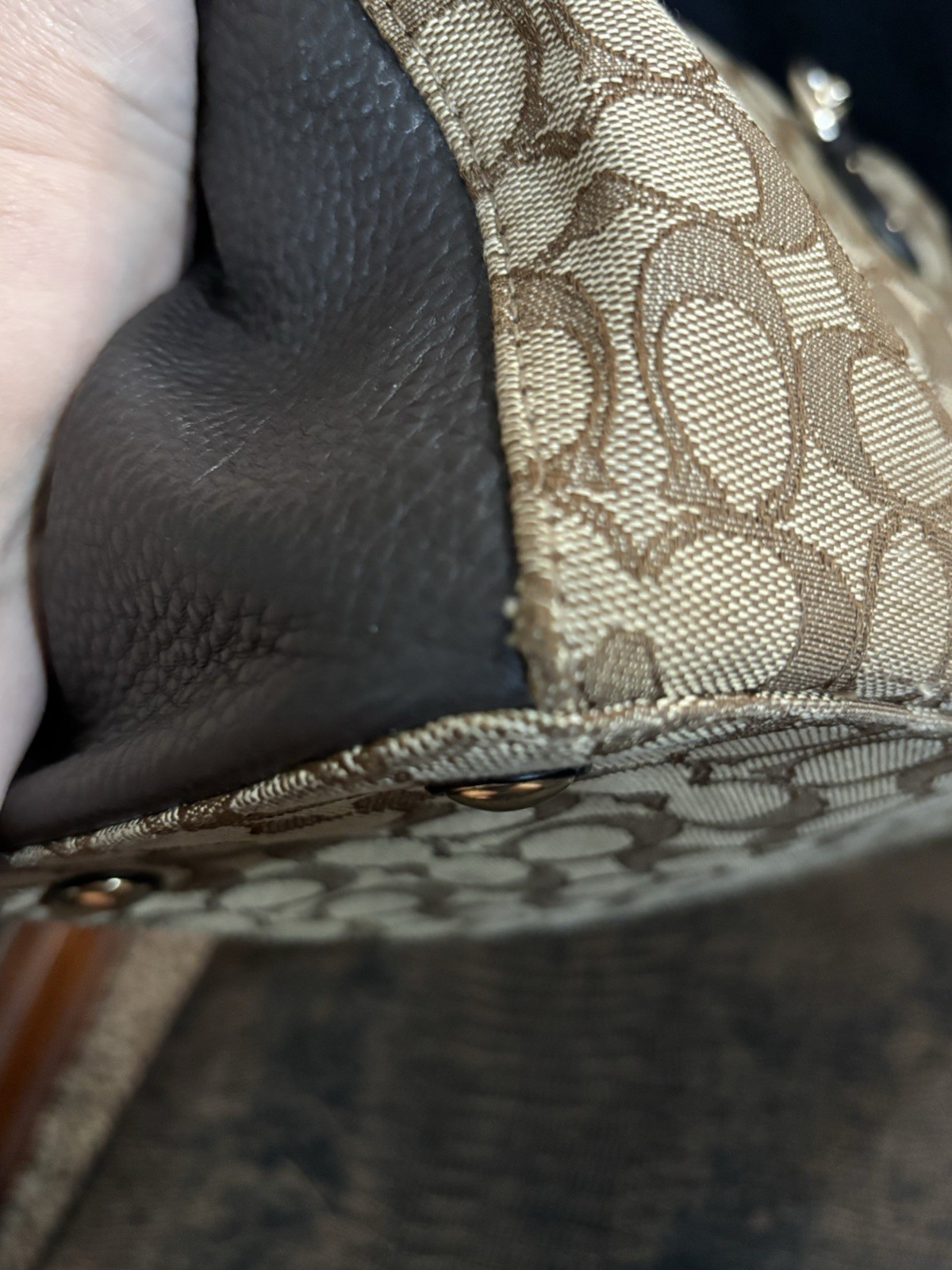 Coach Collette Signature Carryall - image 17