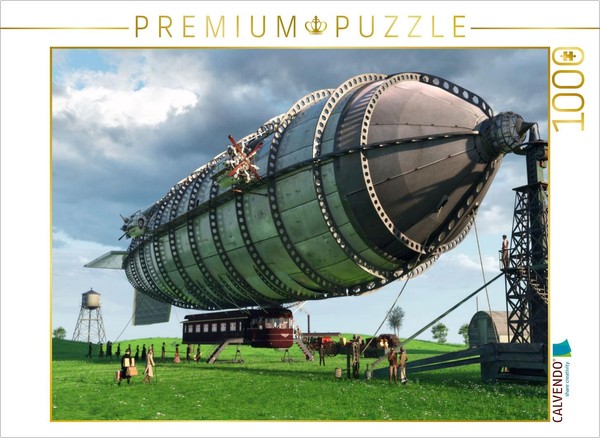 Calvendo Puzzle On The Airfield | 1000 Pieces, Finished Size 25.2 × 18.9 In (64-image