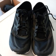 Topo Trainers Mens Size UK 9.5 ST 4 Black White Wide Toe Box Minimal Run Shoes