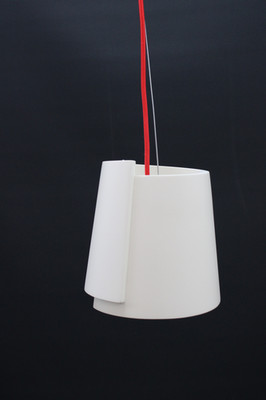 Deko Light Hängeleuchte Twister I Hängelampe Deckenlampe Leuchte weiß Ø 18 cm